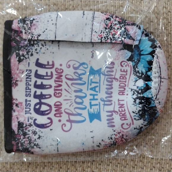 EUC Ipsy Watermelon Makeup Bag and NWT Drink Cozy - Picture 8 of 9